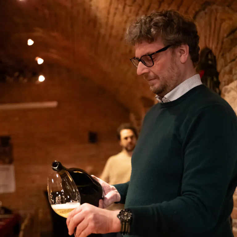 Hans Martin Gesellmann bei Tasting